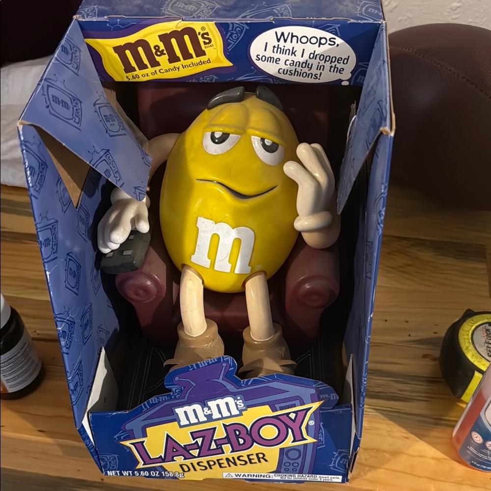 M&M's Yellow Candy Dispenser
